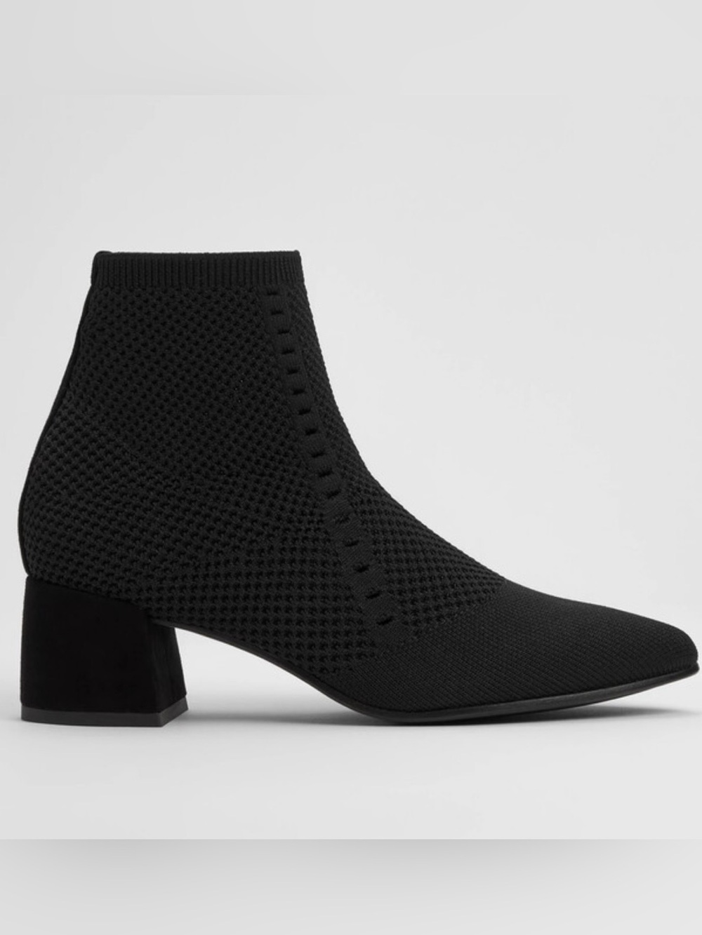New Eileen Fisher Honey Recycled Stretch Knit Bootie size 7